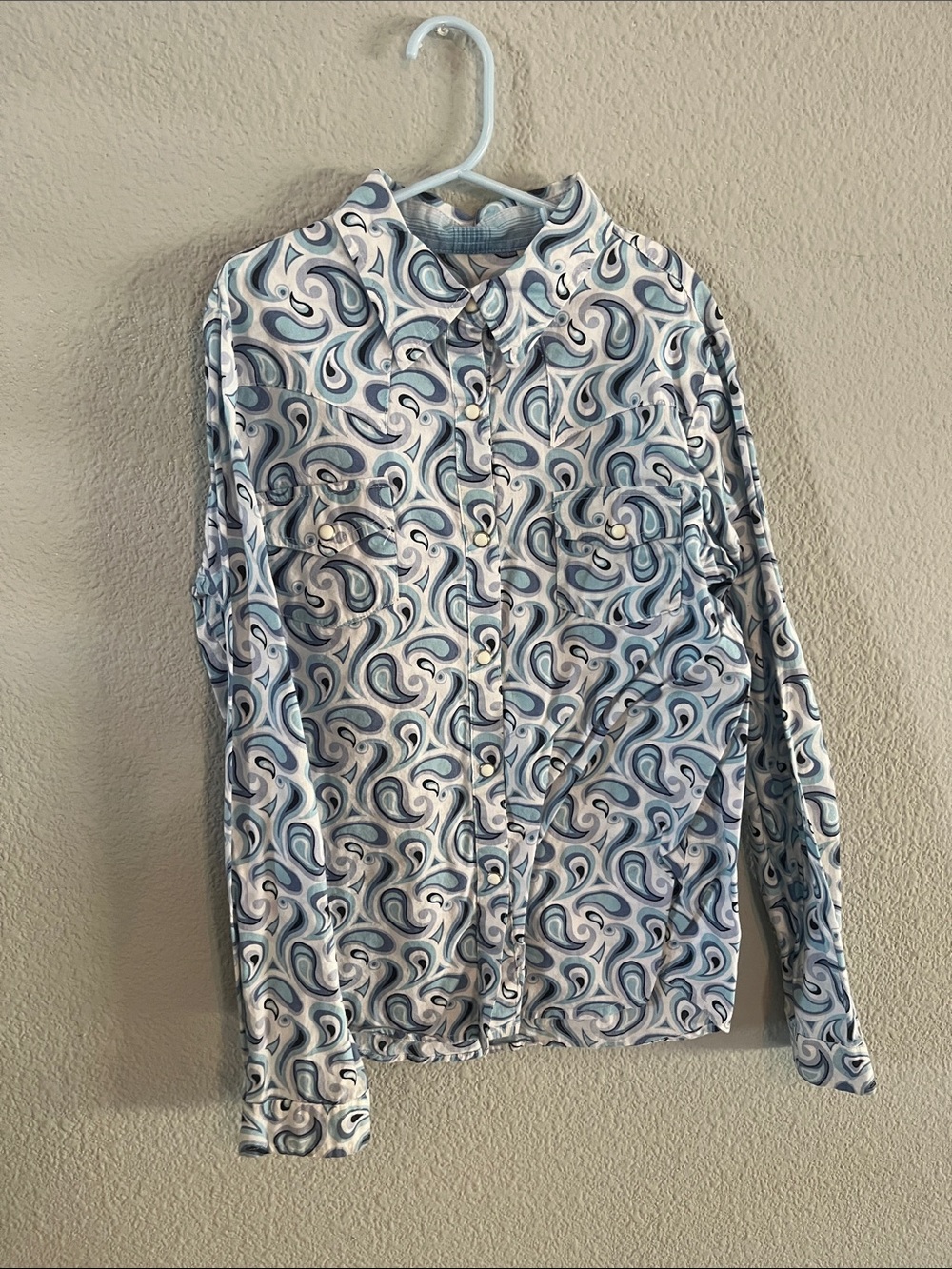 Roper Girl’s pearl snap western blouse